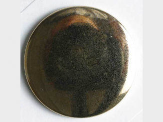 Blazerknopf, vollmetall mit Glanzeffekt und Öse - Größe: 15mm - 