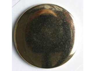 Blazerknopf, vollmetall mit Glanzeffekt und Öse - Größe: 18mm - 