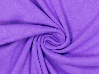 Bündchenstoff mit Lycra 46 cm lila 