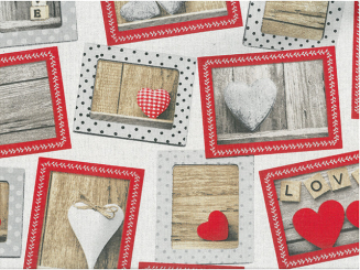 Canvas-Stoff 280cm breit Bilderrahmen 