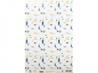 Creamotion Fische und Kerzen blau-A4, 5er Pack 