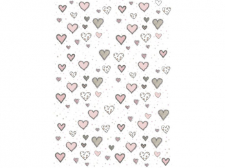 Creamotion Herzen-A4, selbstklebend, 5er Pack 