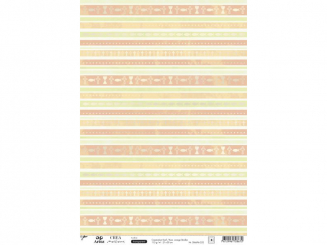 Creamotion Konf-Kom. orange Streifen-A4, transparent , 