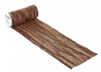 CREApop® Fripé Dekoband 20 cm breit, nougat 