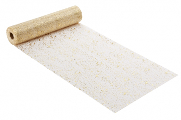 CREApop® Glimmer-Crackle 28 cm breit, creme/gold 