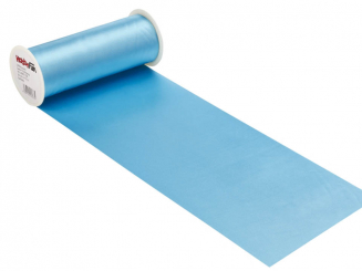 CREApop® Satin-Tischband 20 cm breit, hellblau 