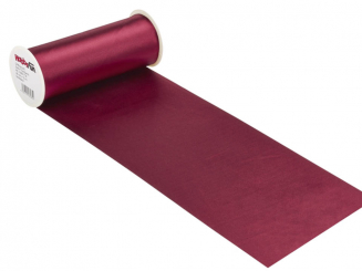 CREApop® Satin-Tischband 20 cm breit, bordeaux 