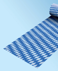 CREApop® Tischband Bayrische Raute, 20 cm breit 