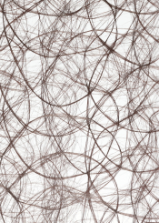 CREAweb 30 cm breit, braun 