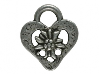 Dirndelhaken - Größe: 18mm - Farbe: altzinn - Art.Nr. 370880 