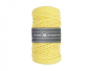 Durable Braided fine Light Yellow