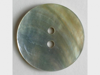 echter Perlmuttknopf mit schöner Oberfläche - Größe: 15mm - Farbe: 
