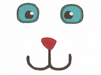 EYE SEE YOU -Face Bobby- zum Aufbügeln 