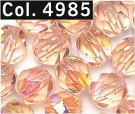 Facettenperlen 6 mm  4985 