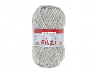 Filzwolle Filzi silbermel.