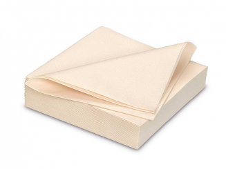 GALA Servietten airlaid 40 x 40 cm Ecru 