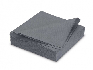 GALA Servietten airlaid 40 x 40 cm Stone Grey 