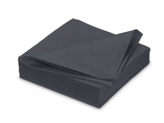 GALA Servietten airlaid 40 x 40 cm Black 