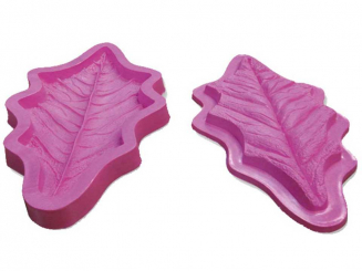 Gießform Blatt poinsetta 