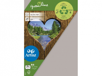 Green Line Pkg 5 Kuverts B6 beech