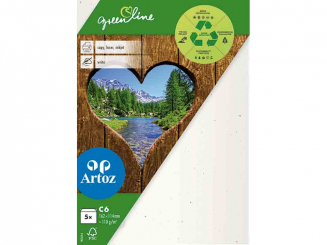 Green Line Pkg 5 Kuverts C6 tort.