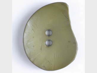 Großer Knopf, asymmetrische tropfenform schlamm 50 mm 