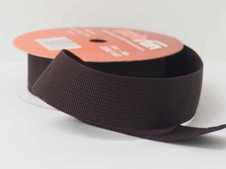 Gurtband 25 mm, braun 