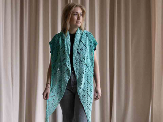 Häkelanleitung Dreieckstuch Durable Colour cake 