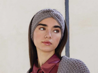 Häkelanleitung Stirnband Katia Merino Aran 