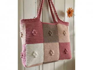 Häkelanleitung Tasche Durable Double Four 