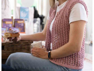 Häkelanleitung Weste Durable Glam 