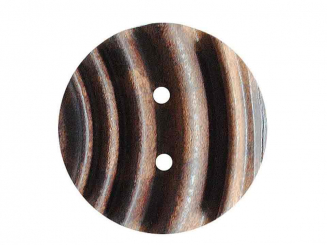 Holzknopf mit 2 Löcher ø20 mm braun 