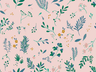 Jersey Stoff Local-Flowers 