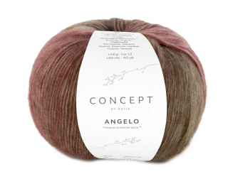 Katia Angelo Farbe 202 rot-braun