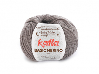 Katia Basic Merino Farbe 13 mittelgrau