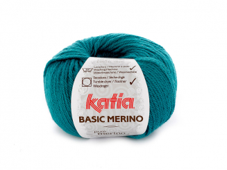 Katia Basic Merino Farbe 39 grünblau