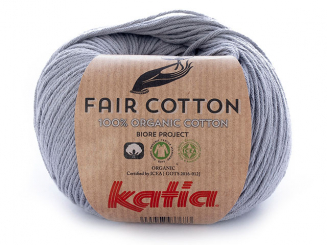 Katia Fair Cotton Mittelgrau