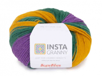 Katia Instagranny Farbe 105 ocker-kiefergrün-lila