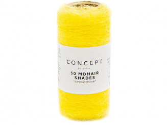 Katia Mohair ShadeS zitronengelb