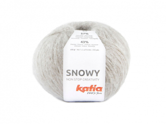 Katia Snowy Farbe 101 hellgrau