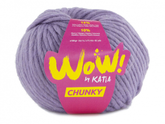Katia Wow Chunky Farbe 56 lila