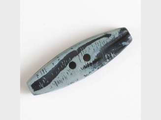 Knebelknopf mit 2 Löchern - Größe: 50mm - Farbe: schwarz - Art.Nr. 