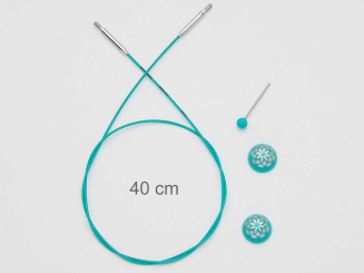 Knit Pro Mindful Nadelseil 360Grad drehbar 40 cm