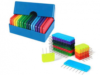 Knit Pro Regenbogen Kammnadel Box 