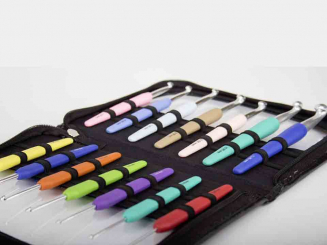 KnitPro Waves Häkelnadelset Pro Lana, 14 Nadeln 