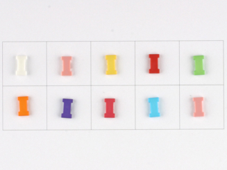 Knopf Buchstabe I 11 mm 