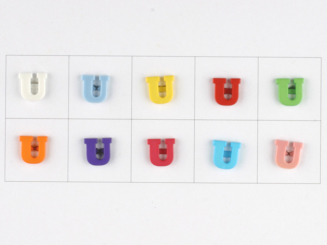 Knopf Buchstabe U 11mm 