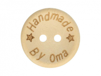 Knopf handmade by Oma 15 mm 
