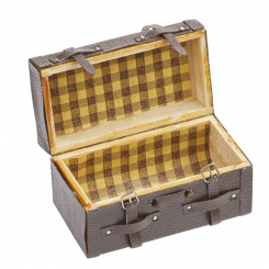 Koffer zum Öffnen 5,8 x 3 x 3,1 cm 