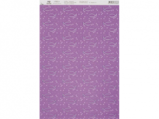 Konf. Komm Fische holunder-A4, transparent, 5er Pack 